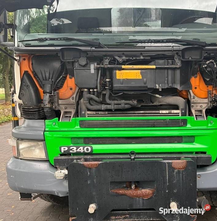 Uzywana wywrotka 6x6 bordmatic z dzwigiem Scania Warszawa