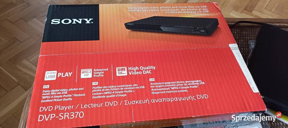 Ładne DVD Player DVPSR 370 Warszawa