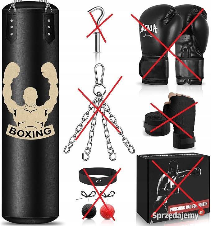 Worek treningowy NZQXJXZ Worek bokserski Używany Myszyniec