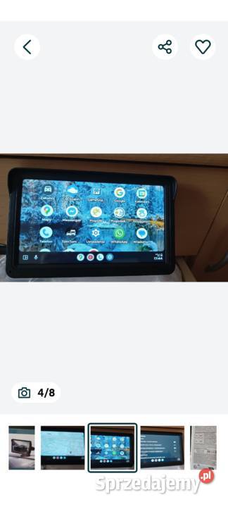 Przenośny wyświetlacz samochodowy