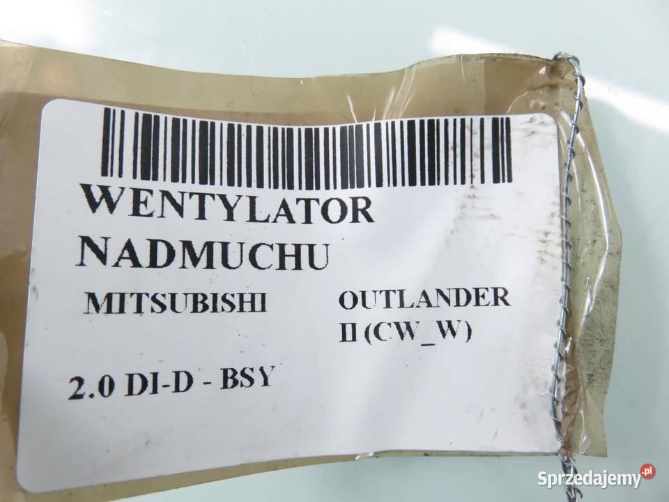DMUCHAWA MITSUBISHI OUTLANDER II 7802A217 Dmuchawy