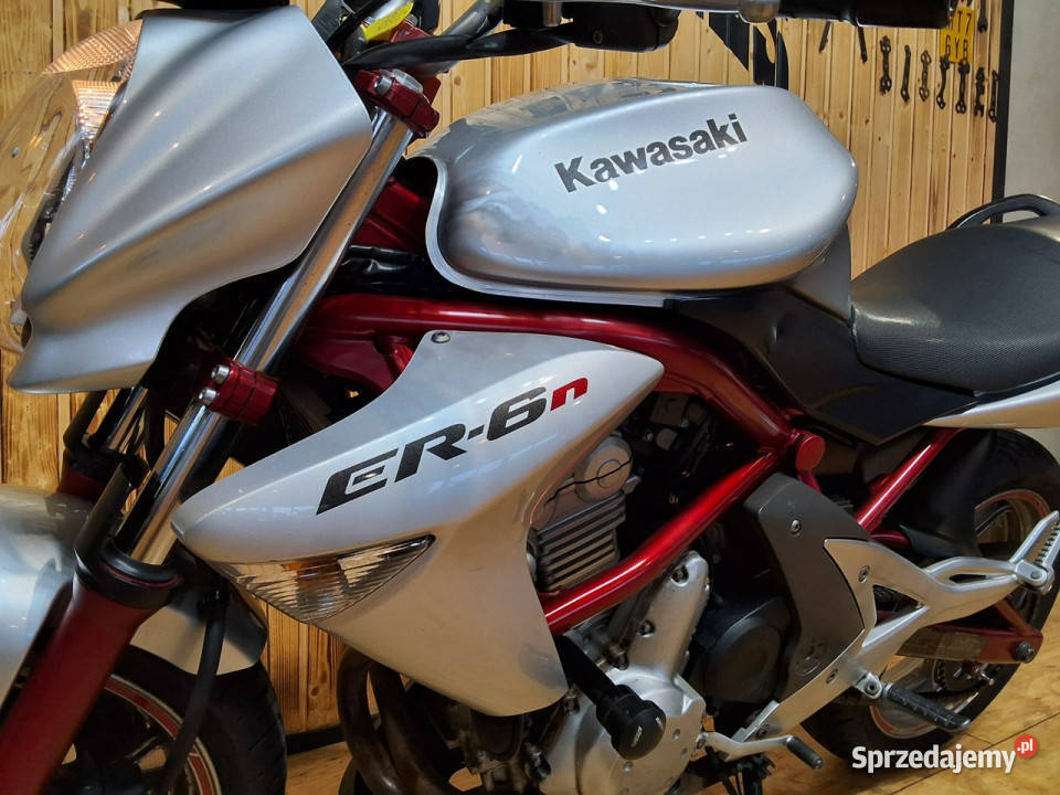 Kawasaki ER Piękny Motocykl KAWASAKI ER6n naked
