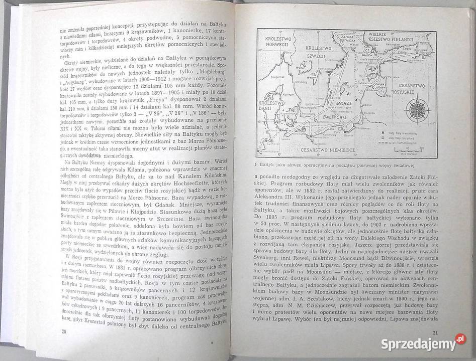 H Pierwsza wojna światowa na Bałtyku Kosiarz
