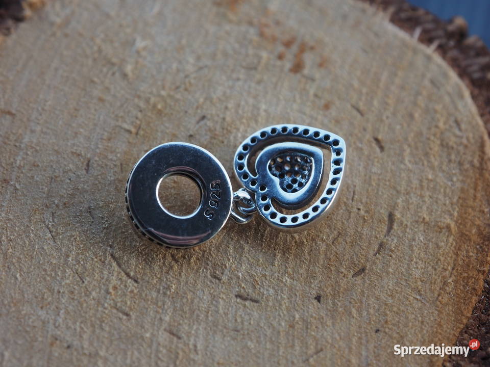 Pandora Charm Moments zawieszka koralik serce w Warszawa sprzedam