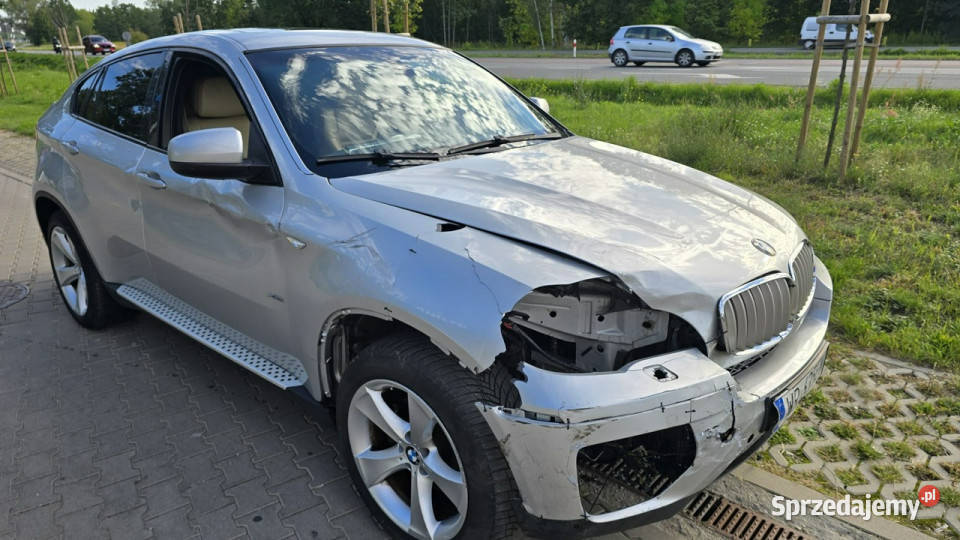 BMW X6 Pali Jeździ Bogate Wyposażenie Salon E71 czujnik deszczu Karczew
