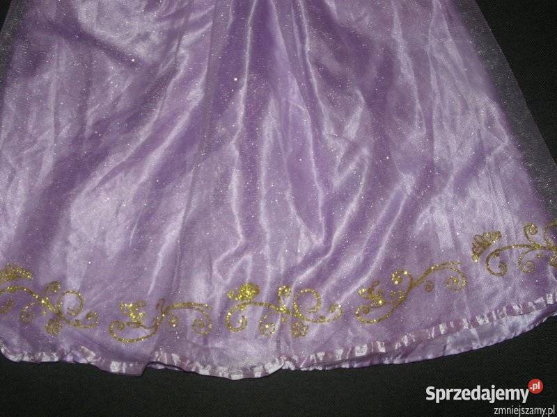 Strój kostium przebranie ROSZPUNKA ZAPLĄTANI 56 mazowieckie Siedlce