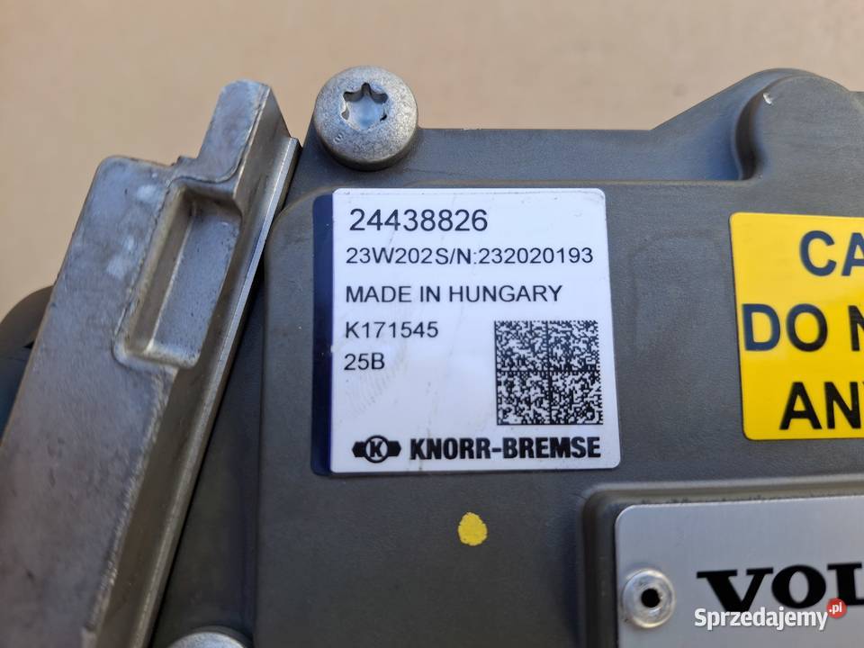 VOLVO FH4 ZAWÓR STEROWNIK SPRZĘGŁA PWM 24438826