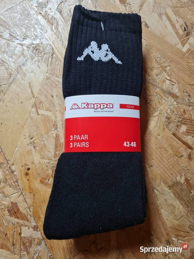 Skarpety długie Kappa 3pak sprzedam