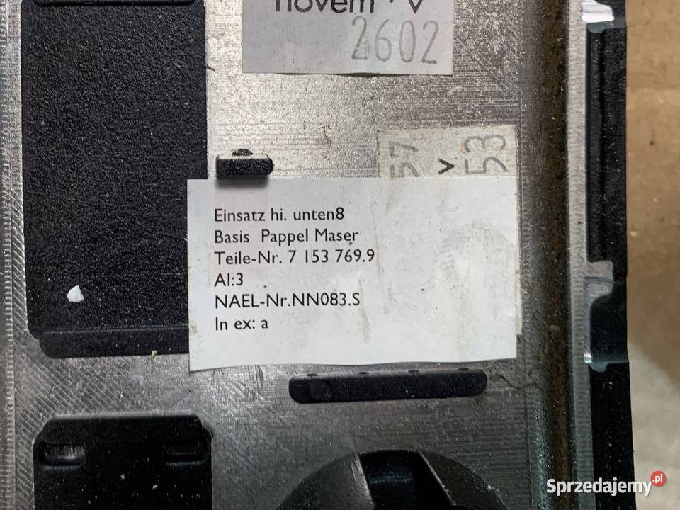 Listwa dekor zaślepka 7153769 bmw 5 e60 e61 zachodniopomorskie Szczecin sprzedam