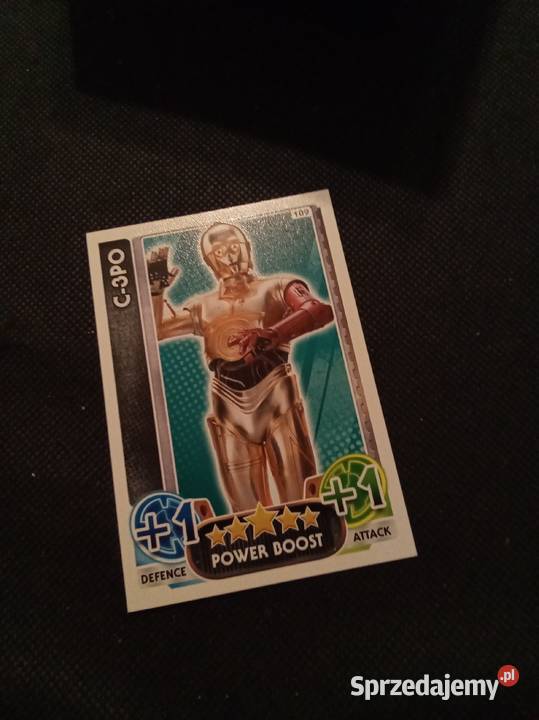 Karta Star wars force attax C 3 Warszawa