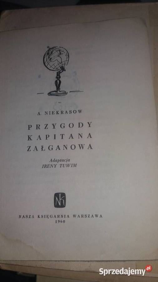 Przygody kapitana Załganowa ładne książki Antykwariat Warszawa