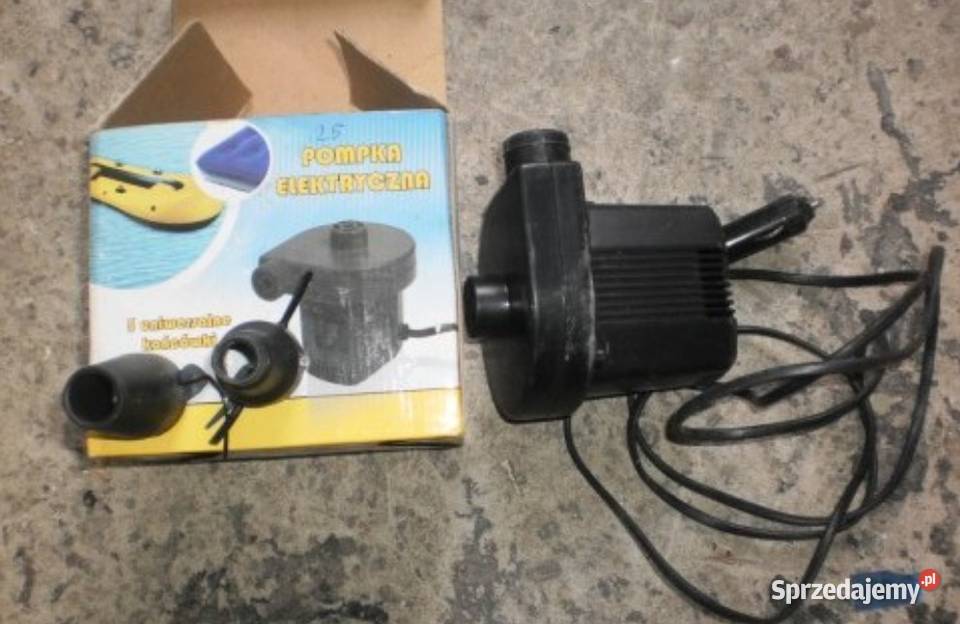Pompka do materaca elektryczna 230v 12v Pawilony i namioty Olkusz