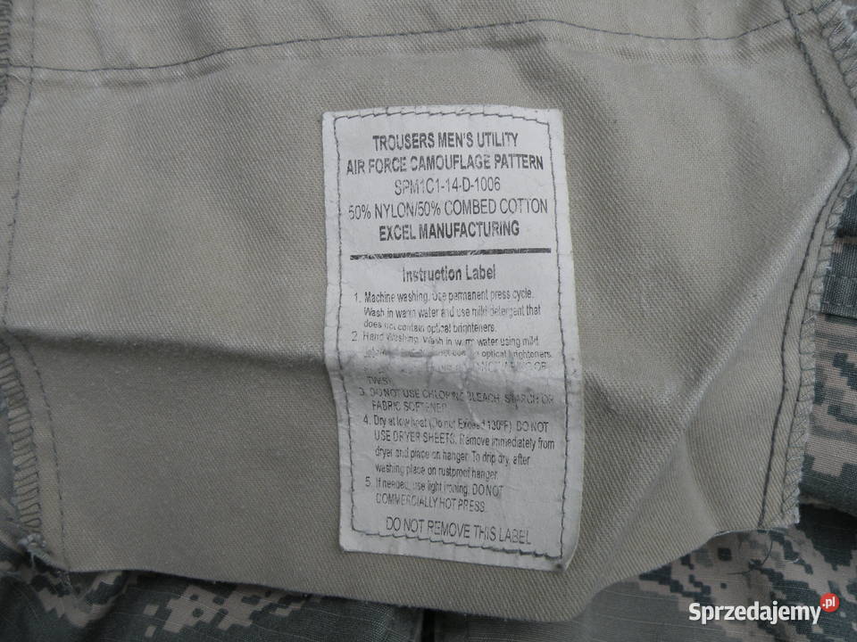 Spodnie ABU tiger stripes 32R ripstop Wrocław