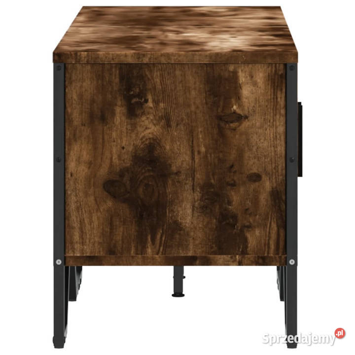 Szafka pod TV przydymiony dąb 122x34x41 WM848586 Warszawa
