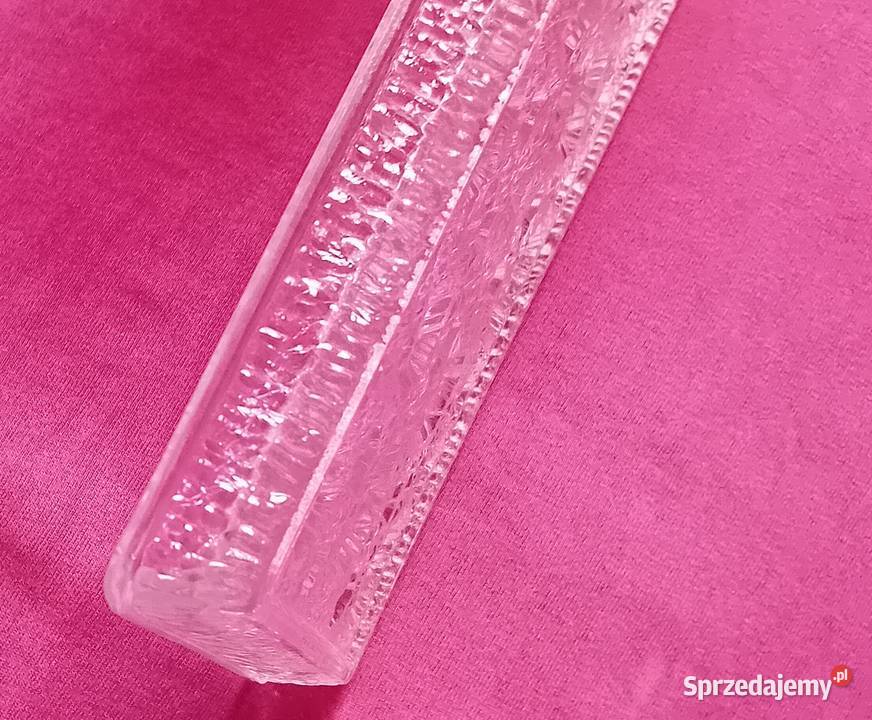 Taca szklana Walther Glass druga poł XX w Szkło Koźminek