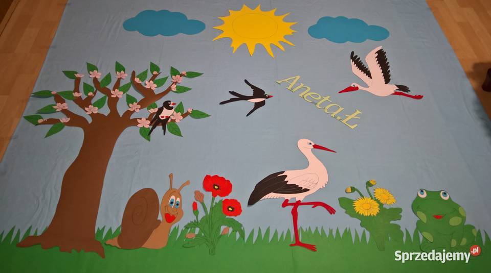 Dekoracje wiosenne z brystolu 504102444 Garwolin