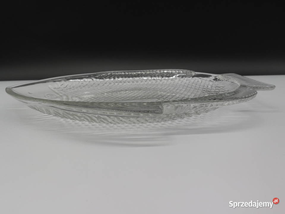 Szklany Półmisek Ryba sprzedam