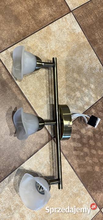 Lampa sufitowa 3 oprawki Dęblin sprzedam