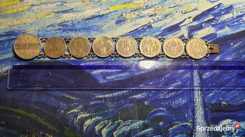 Srebrna bransoletka AustroWęgry Warszawa