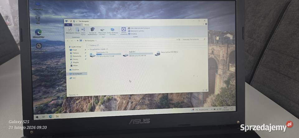 Laptop Asus 16-16.9" Elektronika sprzedam