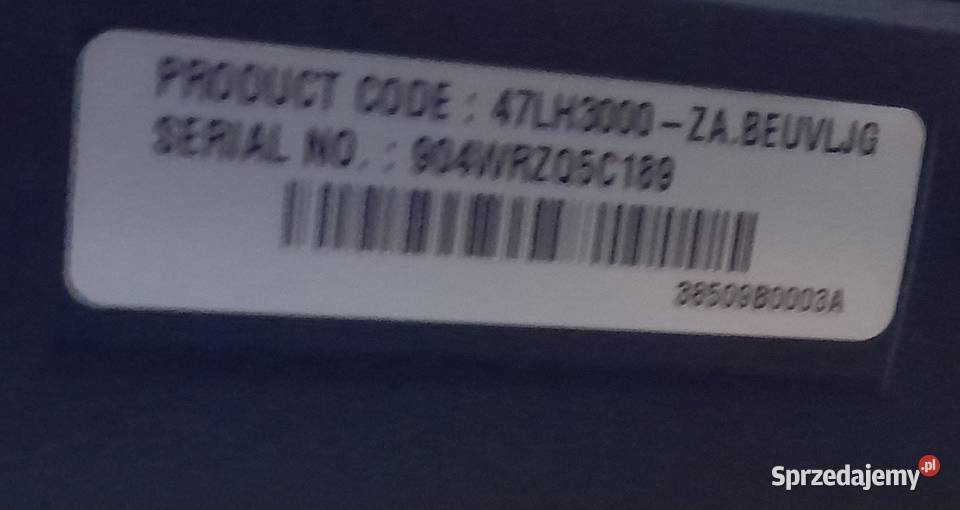 TV LG 47LH3000