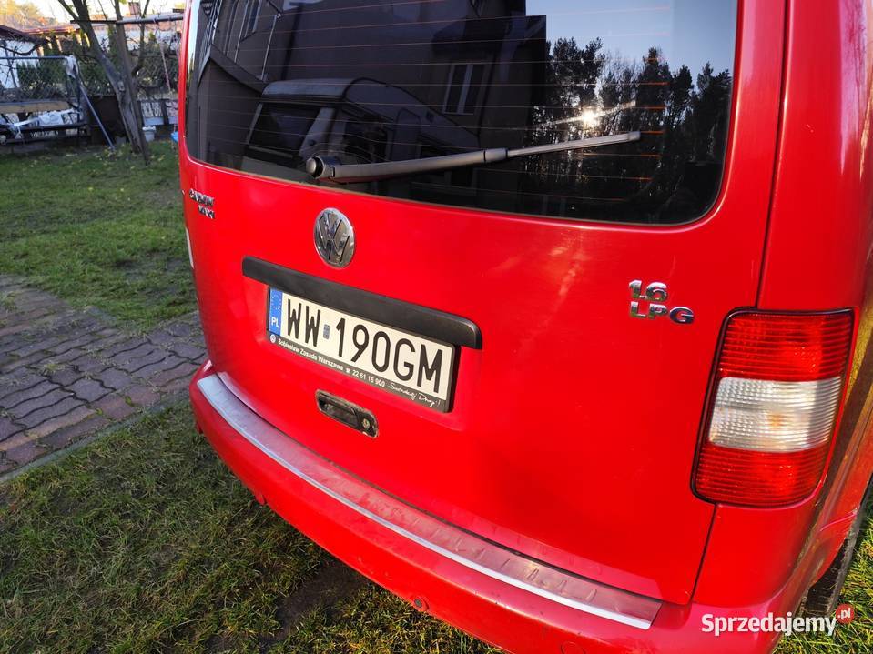 VW CADDY 16 Benzyna LPG 1600cm3 mazowieckie Warszawa