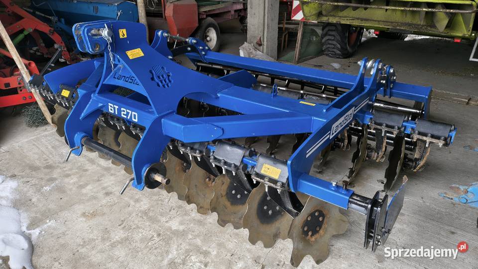 Brona talerzowa Landstal BT270 Agregat talerzowy Rolnictwo