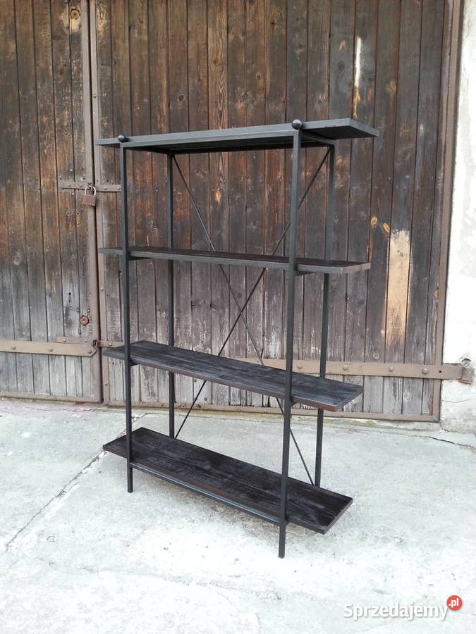 Regał vintage loft sosna Radomsko