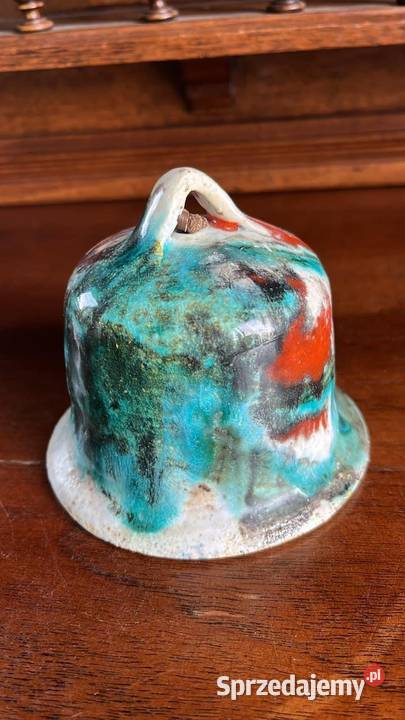 Dzwonek ceramiczny Piękne kolory Porcelana i szkło Gdańsk