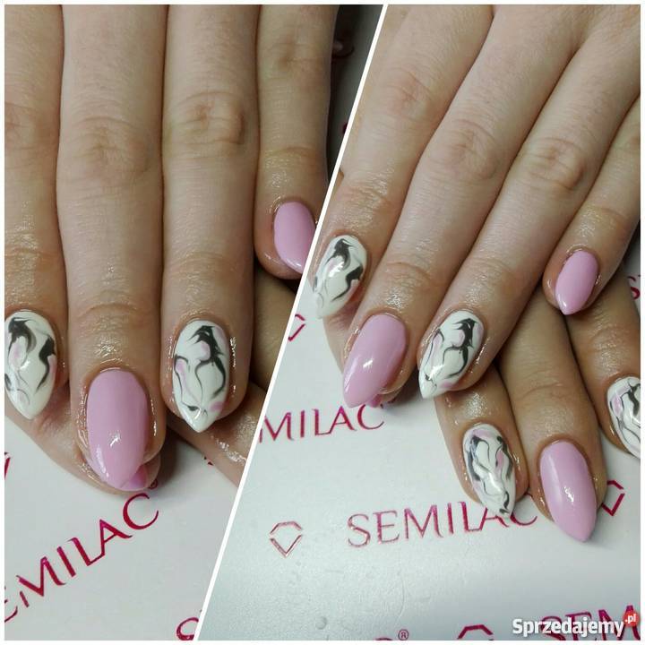 Paznokcie hybrydowe manicure przedłużenie żelowe Pielęgnacja, uroda, zdrowie Radom