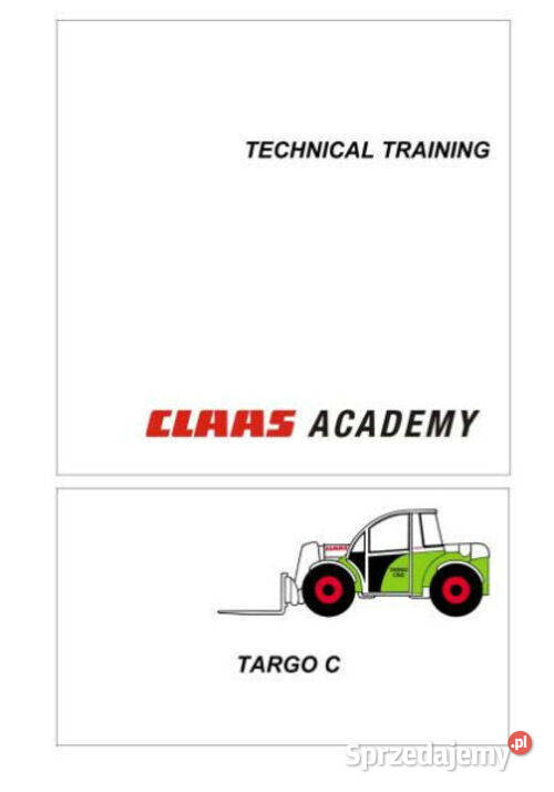 Claas Targo C 40 C 50 INSTRUKCJA OBSŁUGI NAPRAWY świętokrzyskie Kielce