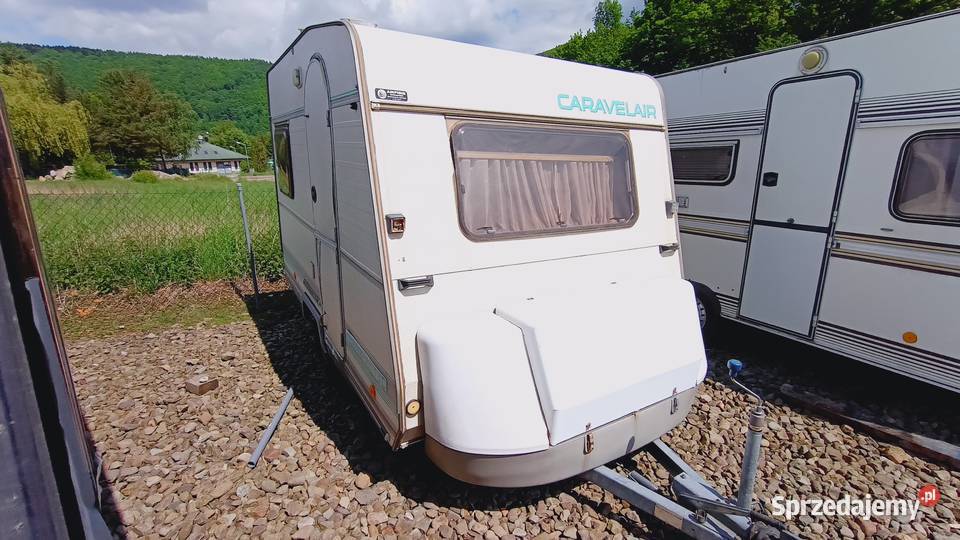 Przyczepa kempingowa campingowa kemping DOMEK Caravelair Międzybrodzie Bialskie
