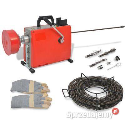 vidaXL Maszyna do czyszczenia rur 250 W 15 m x Warszawa
