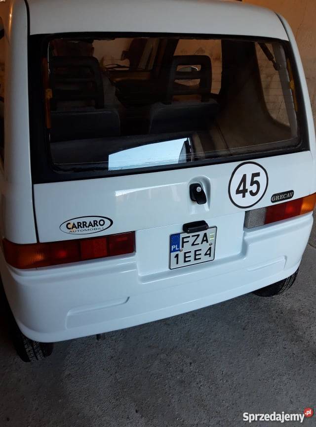 Pojazd bez prawa jazdy Aixam Grecav Luna Rok produkcji 1999 Żary