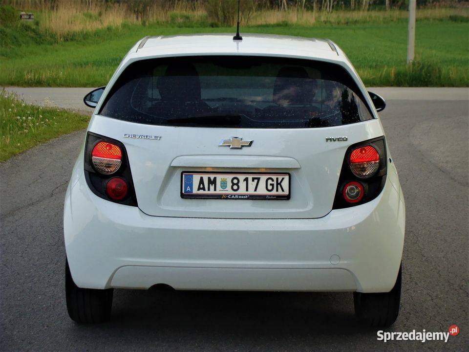 Chevrolet Aveo 18 86 benzyna sprowadzony