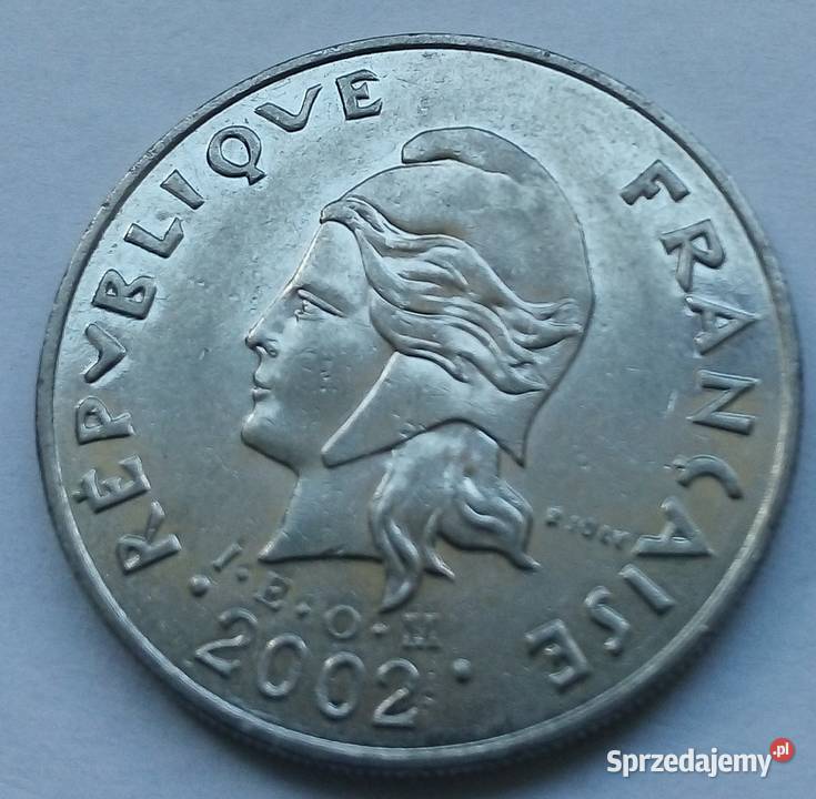 NOWA KALEDONIA20 FRANKÓW2002 r Legionowo