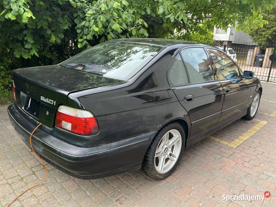 BMW 540i 44 v8 e39 na części 2001r części zachodniopomorskie Choszczno sprzedam