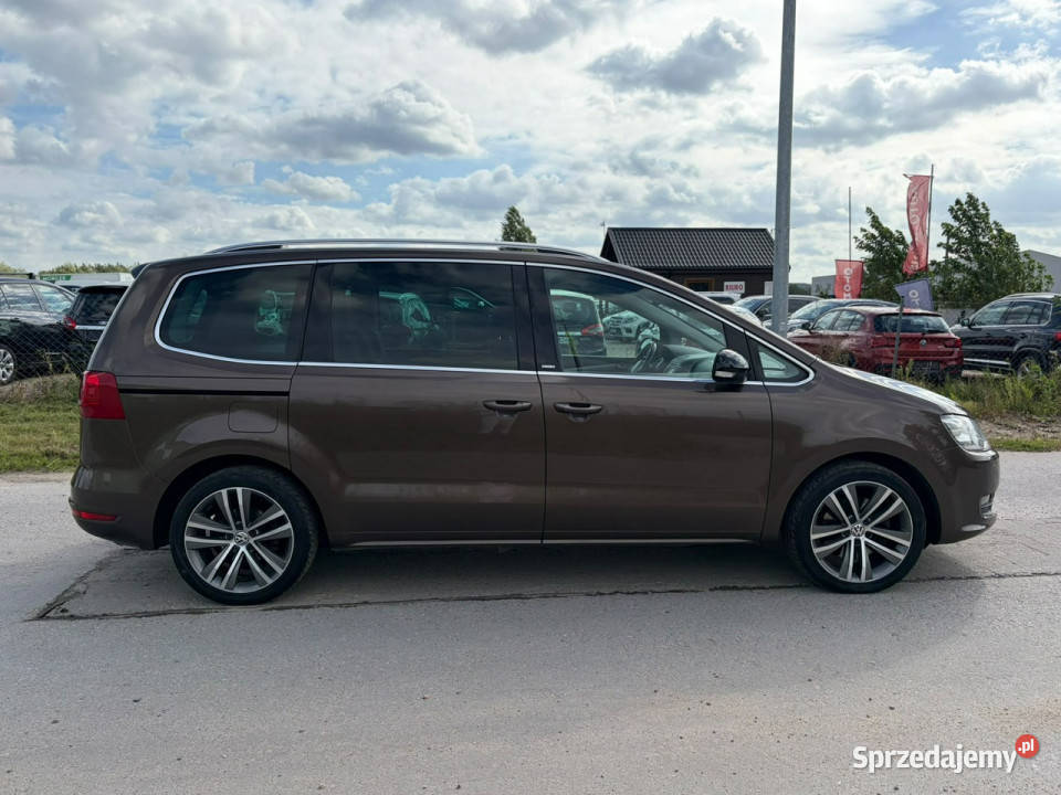 Volkswagen Sharan Navi Climatronic automat światła LED Lębork