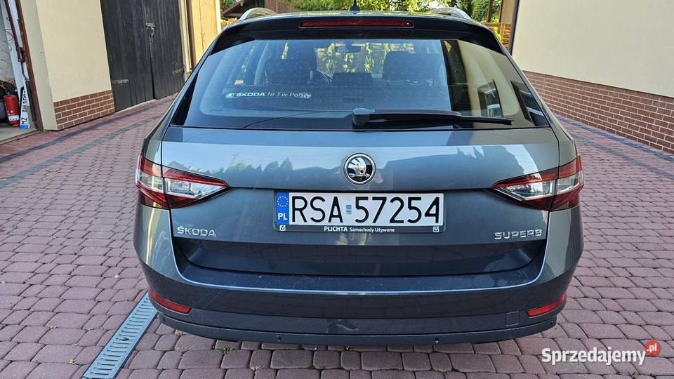 Skoda Superb III 20 TDI 190 2016r Automat DSG gniazdo USB Zarszyn