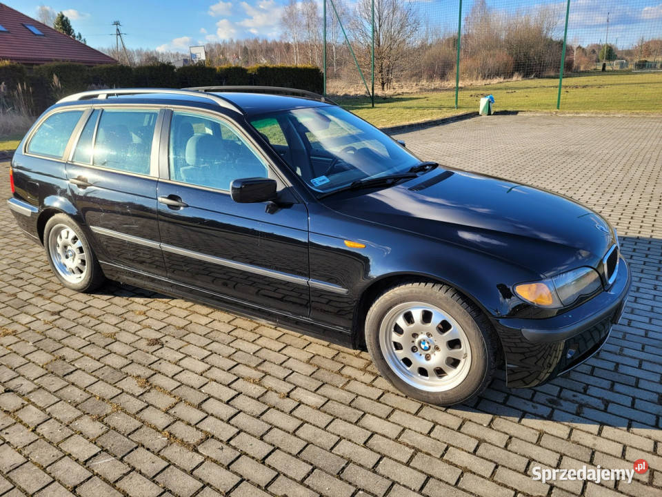 BMW 320 d automat 150 E46 19982007 czarny świętokrzyskie Ćmińsk sprzedam
