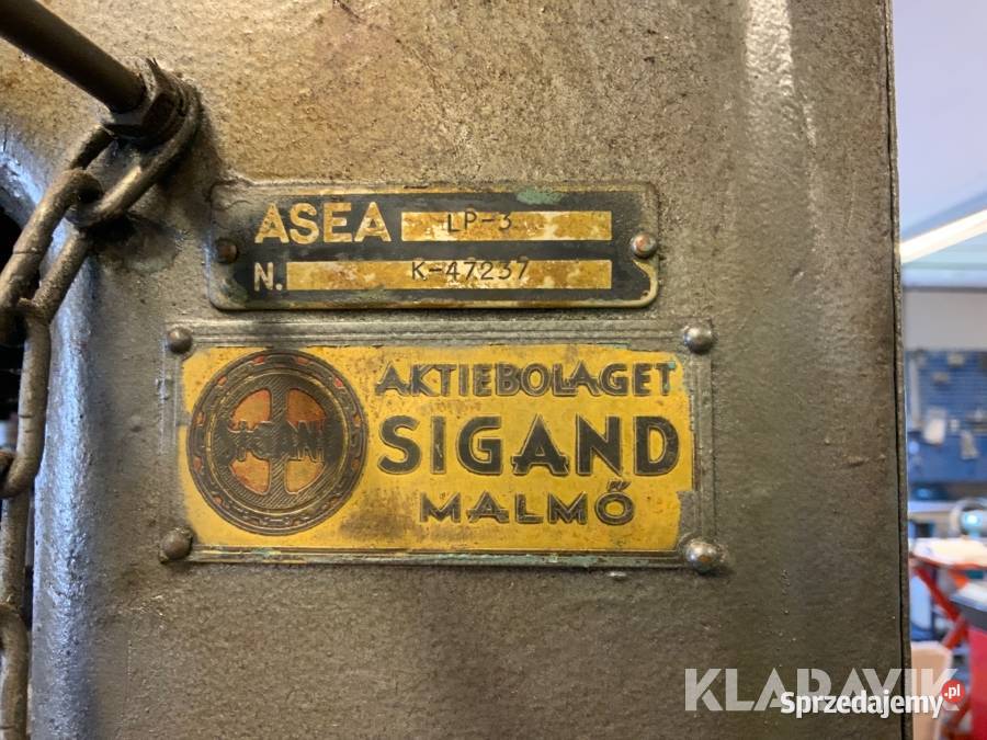 Wiertkarka Kolumnowa ASEA LP3 Produkcja