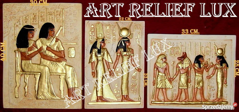 relief egipt płaskorzeźba egipska płaskorzeźby lubuskie