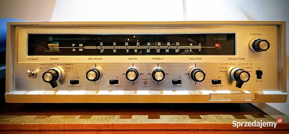 SANSUI SAX100 Amplituner wzmacniacz lampowy śląskie Gliwice