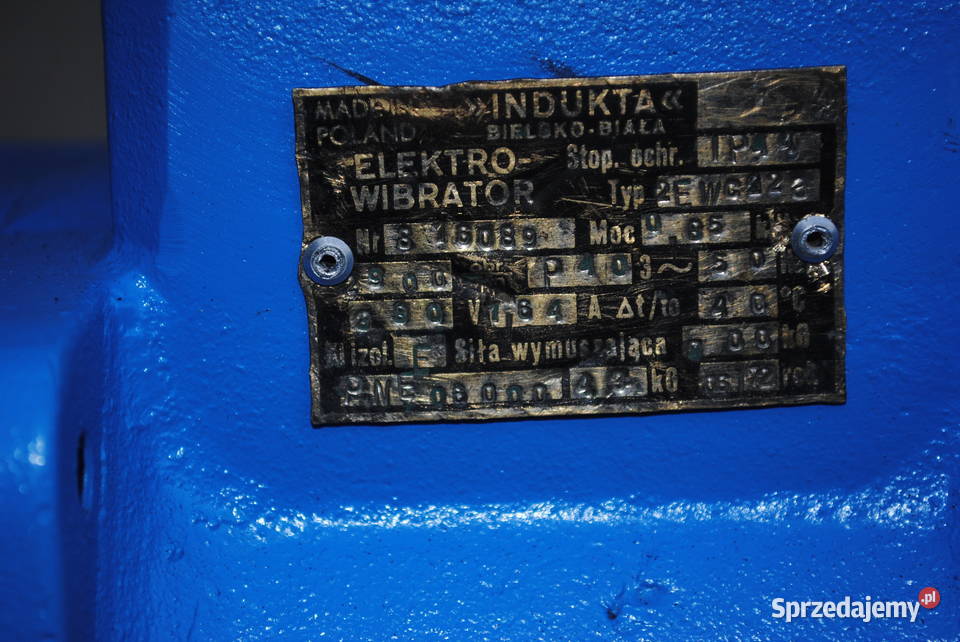 Wibrator elektrowibrator silnik wibracyjny Błonie sprzedam