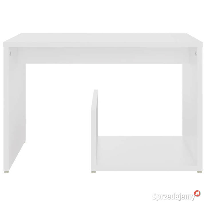 Stolik biały 59x36x38 materiał drewnopochodny mazowieckie Warszawa sprzedam