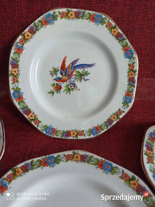 Talerz z rajskim ptakiem Soho Pottery LTD pomorskie Gdańsk