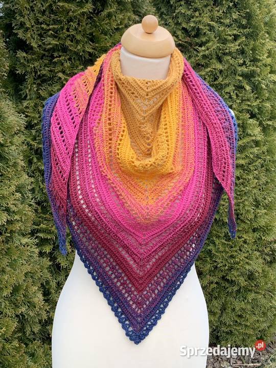 Chusta na szydełku Łódź