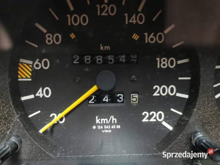 Licznik Zegary Wskaźniki Mercedes S124 W124 320E mazowieckie Wyszków sprzedam