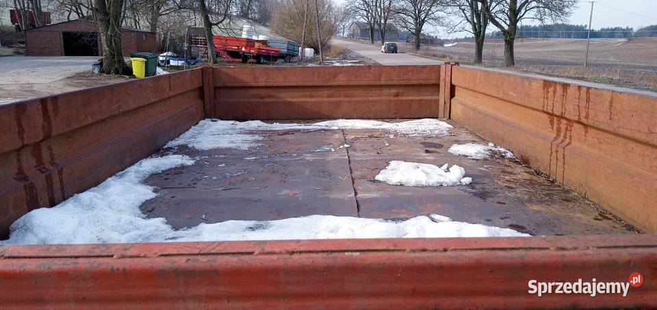 Belarus OZTP 65T Przyczepa Wywrotka 6500 nieuszkodzony Szołtany