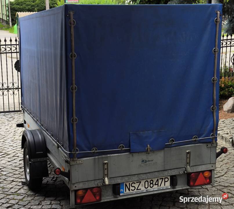 Przyczepka Lekka z plandeką 750 SIDECAR 275 Szczytno